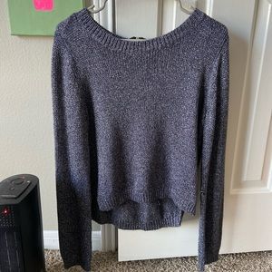 grey sweater